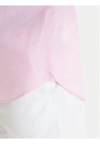 TOMMY HILFIGER - Tommy Hilfiger Koszula MW0MW42450 Różowy Regular Fit. Kolor: różowy. Materiał: bawełna #3