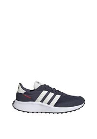 Buty do biegania Mężczyzna Adidas Run 70S niebieski. Kolor: brązowy, wielokolorowy, niebieski. Materiał: materiał. Sport: bieganie