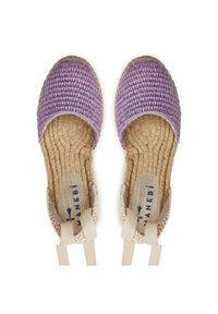 Manebi Espadryle Yucatan Flat Valenciana Espadrilles G 3.3 P0 Fioletowy. Kolor: fioletowy. Materiał: materiał #5