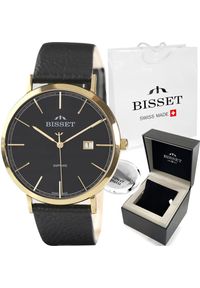 Zegarek Bisset Szwajcarski zegarek męski DORF-1 z GRAWEREM #1