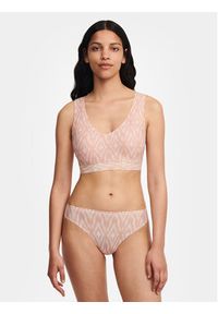 Chantelle Biustonosz top Soft Stretch C11D10 Różowy. Kolor: różowy. Materiał: syntetyk #6