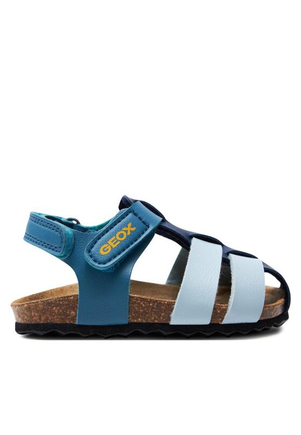 Geox Sandały B Sandal Chalki Boy B452QA 000BC C4186 M Niebieski. Kolor: niebieski