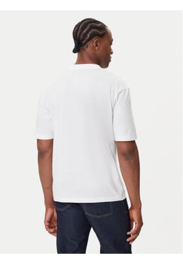 Hugo - HUGO T-Shirt Nalax 50543493 Biały Regular Fit. Kolor: biały. Materiał: bawełna