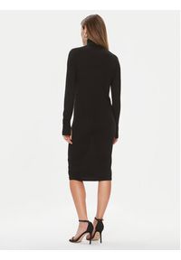 Calvin Klein Sukienka dzianinowa K20K205992 Czarny Regular Fit. Kolor: czarny. Materiał: wełna, dzianina #3