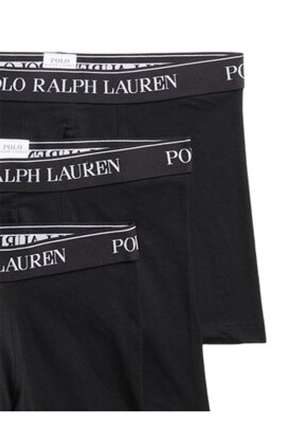Polo Ralph Lauren Komplet 3 par bokserek 714835887002 Czarny. Kolor: czarny. Materiał: bawełna