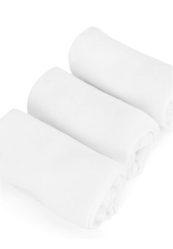 Adidas - adidas Skarpety HT3451 3-PACK Biały. Kolor: biały. Materiał: materiał, bawełna