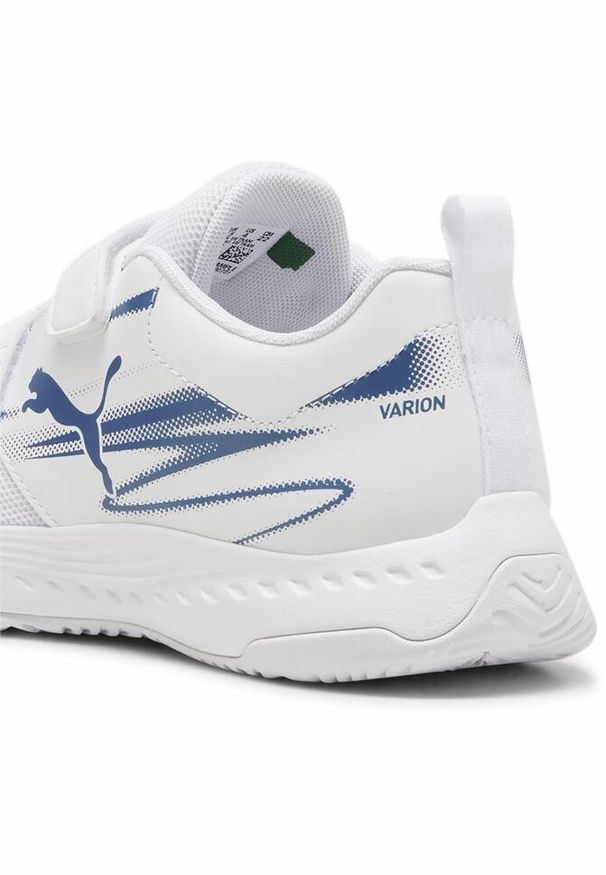 Puma - Buty do sportów halowych dziecięce PUMA Varion II V Jr. Kolor: biały, niebieski, wielokolorowy