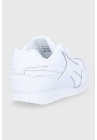 Reebok Classic buty dziecięce Royal Cljog kolor biały. Nosek buta: okrągły. Zapięcie: rzepy. Kolor: biały. Materiał: guma. Model: Reebok Classic, Reebok Royal #5