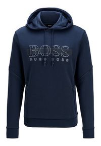 BOSS - Boss Bluza Soody TR 50436224 Granatowy Regular Fit. Kolor: niebieski. Materiał: bawełna, syntetyk #2