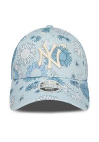 New Era Czapka z daszkiem Wmns Floral Aop 940 Nyy 60435004 Niebieski. Kolor: niebieski. Materiał: materiał #3