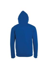 SOL'S - Bluza Z Kapturem Dla Dorosłych Unisex Stone. Typ kołnierza: kaptur. Kolor: niebieski