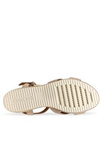 Geox Espadryle D Ischia Corda D55HHB 00020 C8191 Beżowy. Kolor: beżowy. Materiał: zamsz, skóra