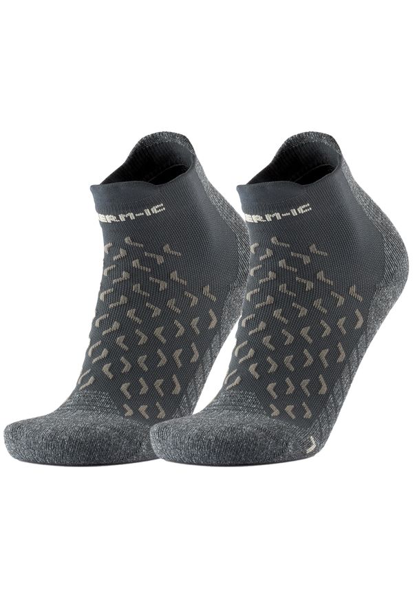 Skarpety trekkingowe doroslych Therm-ic Outdoor UltraCool Ankle wysokosc kostki. Kolor: szary. Sport: outdoor