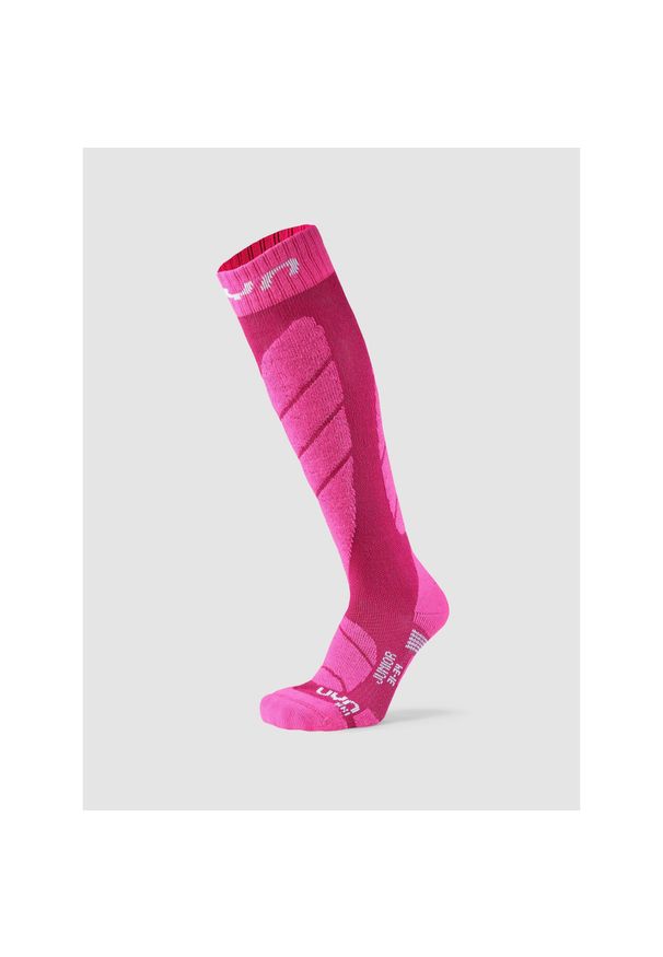 UYN - Ski Junior Socks. Kolor: różowy. Sport: narciarstwo