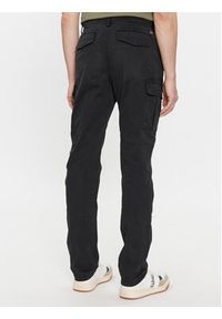 Napapijri Spodnie materiałowe Yasuni NP0A4H1G Czarny Regular Fit. Kolor: czarny. Materiał: bawełna #4