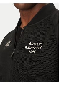 Armani Exchange Kurtka bomber XM000388 AF13130 UC001 Czarny Regular Fit. Kolor: czarny. Materiał: syntetyk #4