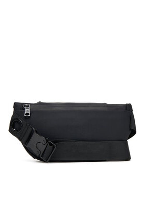 Aeronautica Militare Saszetka nerka 252BO1155UCT03588 Czarny. Kolor: czarny. Materiał: materiał