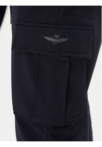 Aeronautica Militare Spodnie dresowe 251PF860F459 Granatowy Regular Fit. Kolor: niebieski. Materiał: bawełna #2