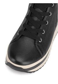 Rieker Revolution Lifestyle Botki W0962-00 Czarny. Kolor: czarny. Materiał: skóra #7