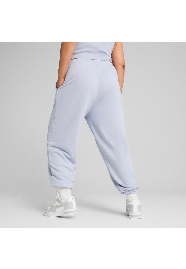 Spodnie Puma Wardrobe Ess Relaxed Sweatpants Tr Cl Co, Dla obu płci. Kolor: niebieski. Materiał: bawełna, materiał. Sport: fitness