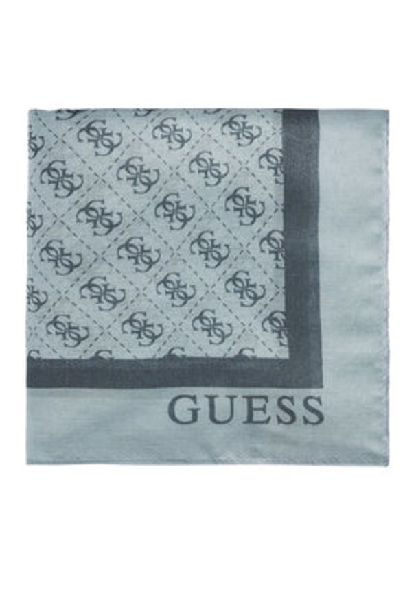 Guess Szal AW5341 POL03 Niebieski. Kolor: niebieski. Materiał: poliester, materiał