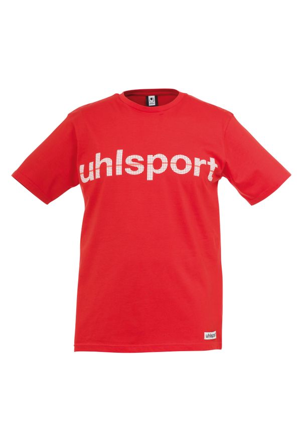 UHLSPORT - Koszulka promocyjna Uhlsport Essential. Kolor: czerwony. Sport: piłka nożna