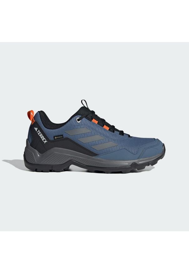 Buty turystyczne męskie Adidas Terrex Eastrail GORE-TEX Hiking. Kolor: niebieski, pomarańczowy, szary, wielokolorowy. Technologia: Gore-Tex. Model: Adidas Terrex