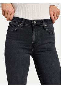 Lee Jeansy Scarlett 112355535 Czarny Skinny Fit. Kolor: czarny