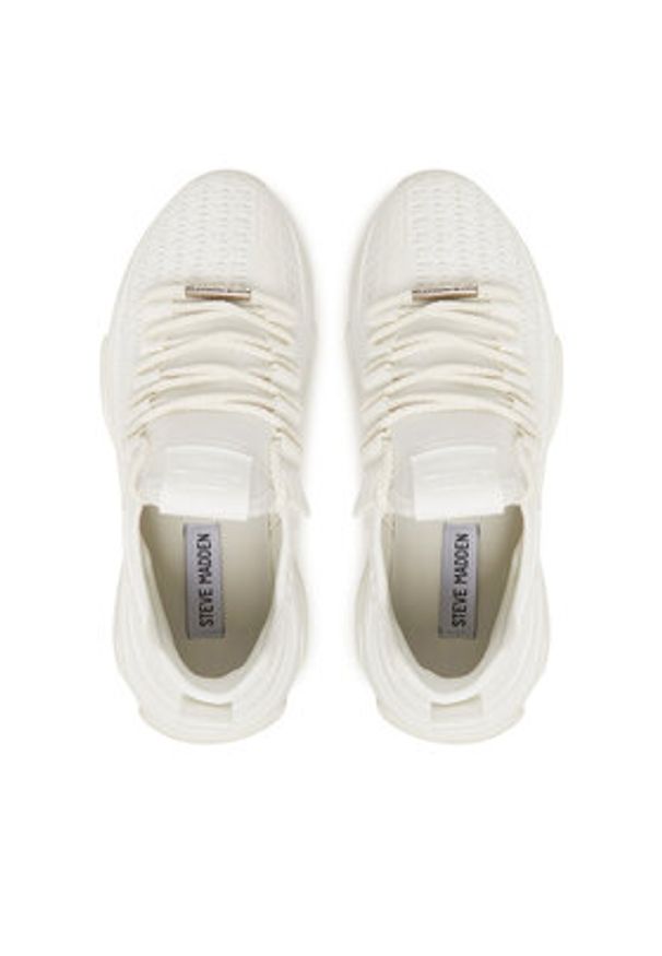 Steve Madden Sneakersy Mileage SM11003785 Biały. Kolor: biały. Materiał: materiał