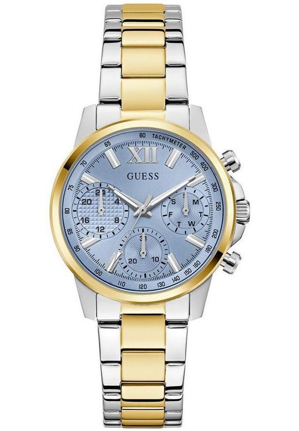 Zegarek męski Guess GW0933L3 srebrny. Kolor: srebrny