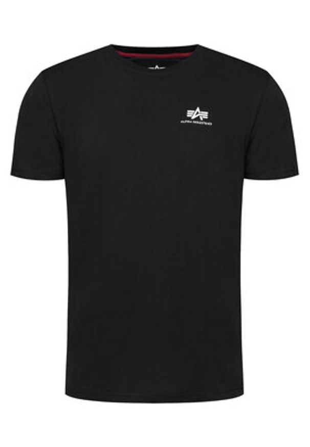Alpha Industries Komplet t-shirtów 258500 Czarny Regular Fit. Kolor: czarny. Materiał: bawełna
