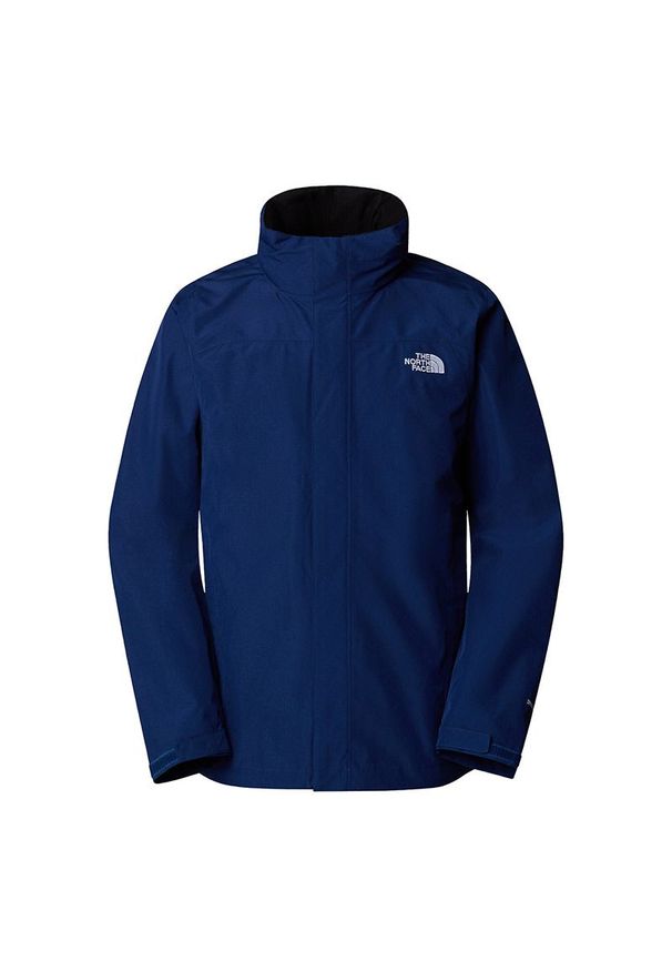 Kurtka męska The North Face Sangro 00A3X5YKY1 - granatowa. Kolor: niebieski. Materiał: poliester. Styl: klasyczny. Sport: wspinaczka, turystyka piesza