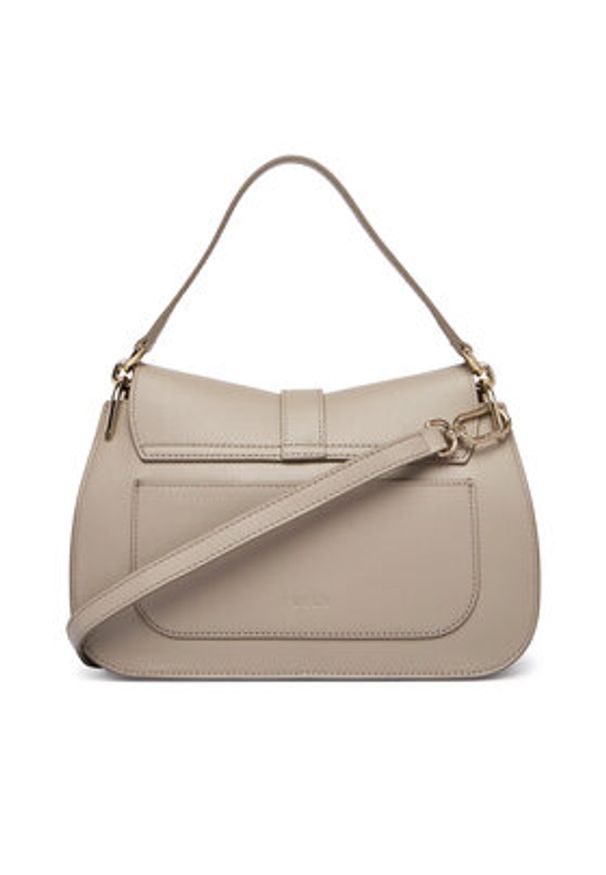 Furla Torebka Flow M WB00996 BX2045 BG 4488S Beżowy. Kolor: beżowy. Materiał: skórzane