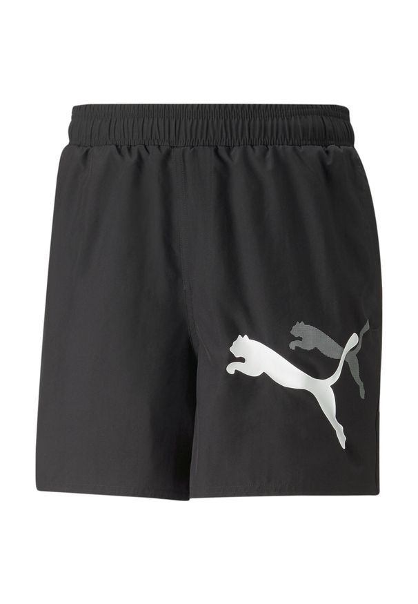 Szorty Sportowe Męskie Puma Ess+ Logo Power Cat 5''. Kolor: czarny. Sport: turystyka piesza