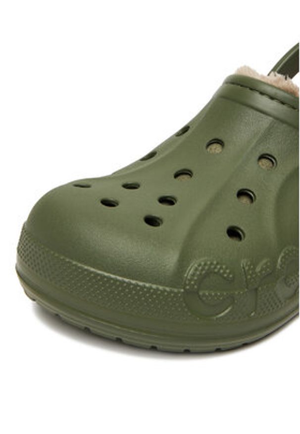 Crocs Klapki C-BAYA LINED CLOG 205969-3TC Zielony. Kolor: zielony