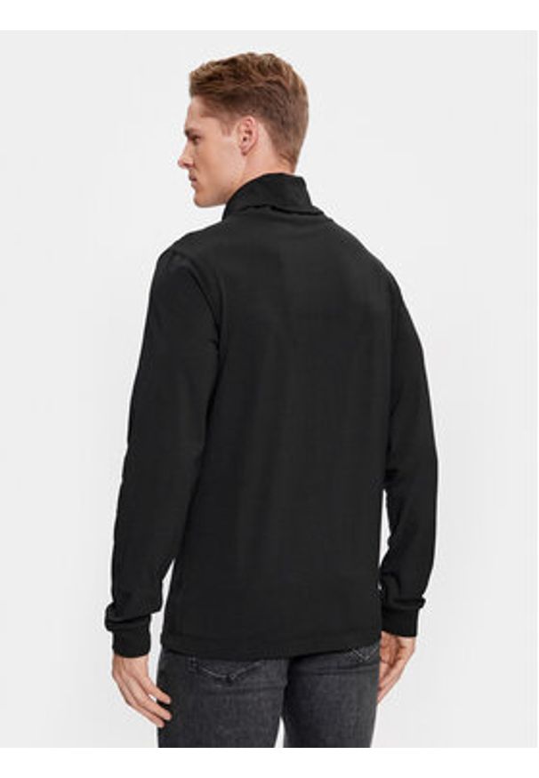 Calvin Klein Jeans Golf J30J321701 Czarny Slim Fit. Typ kołnierza: golf. Kolor: czarny. Materiał: bawełna