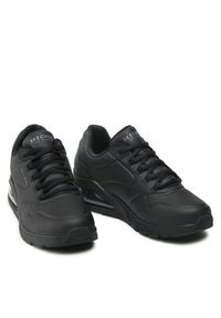 skechers - Skechers Sneakersy Uno 2 155543/BBK Czarny. Kolor: czarny. Materiał: skóra #3