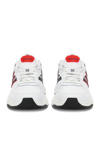 Adidas - adidas Sneakersy STRUTTER EG2655 WB Biały. Kolor: biały. Materiał: skóra