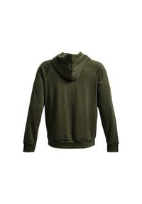 Bluzy treningowa męska Under Armour Ua Rival Fleece Hoodie. Typ kołnierza: kaptur. Kolor: wielokolorowy, czarny, zielony. Sport: fitness #2