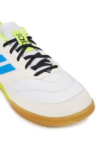 Adidas - adidas Buty do piłki nożnej Top Sala Competition II JP6983 Biały. Kolor: biały. Materiał: zamsz, skóra #4