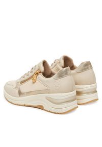 Rieker Sneakersy N9301-60 Écru. Materiał: skóra #6