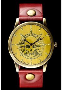 NoName - Zegarek ZEGAREK DAMSKI TAYMA - RETRO PUNK 32 -czerwony (zx594b). Kolor: czerwony. Styl: retro #1