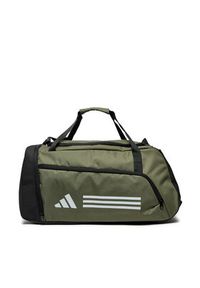 Adidas - adidas Torba Essentials 3-Stripes Duffel Bag Medium IZ1918 Zielony. Kolor: zielony. Materiał: materiał #8