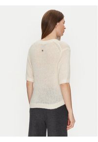 JOOP! Sweter 58 KN58Kima 10015666 30044779 Écru Loose Fit. Materiał: wełna, syntetyk