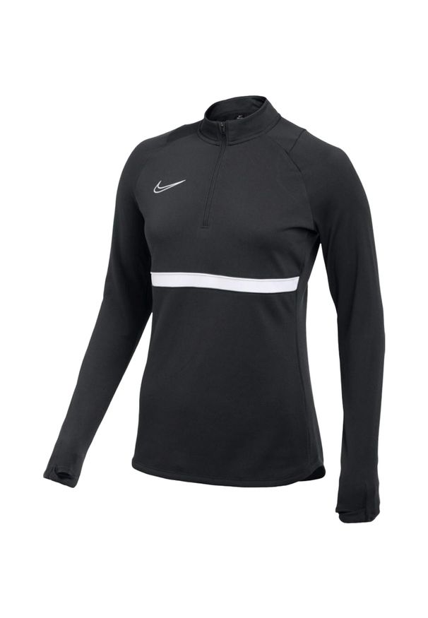 Nike - Bluza Damska Academy 21 DriFIT Quarter Zip Drill Top. Kolor: czarny