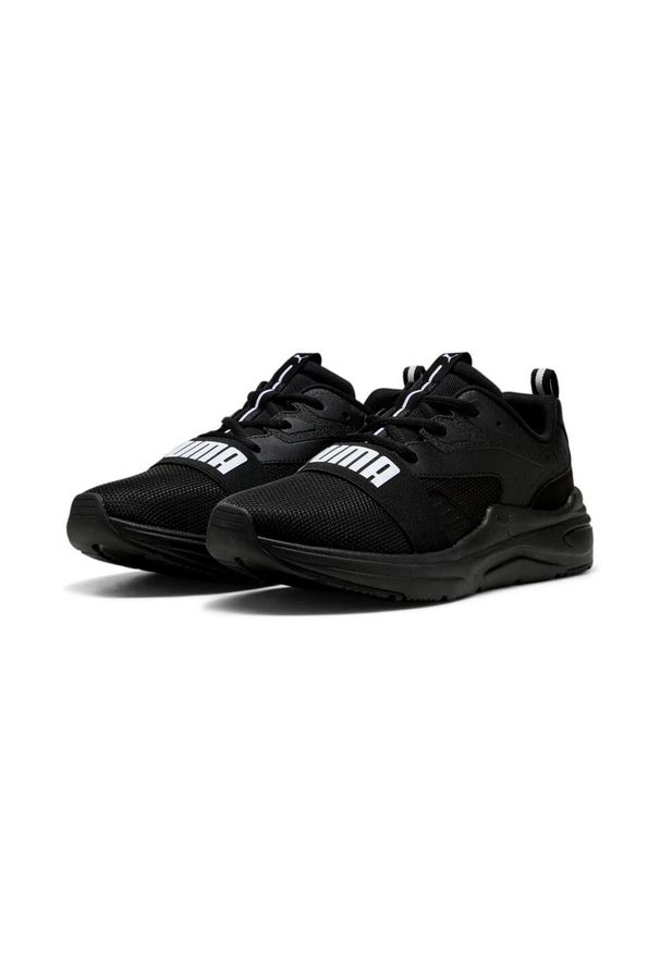 Buty sportowe męskie Puma czarne SOFTRIDE Wired 2 Black-White (40023201). Kolor: czarny