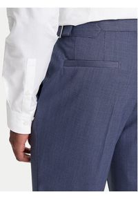 HUGO BOSS Garnitur Henry-Getlin253V1X 50544664 Niebieski Regular Fit. Kolor: niebieski. Materiał: wełna, syntetyk #6