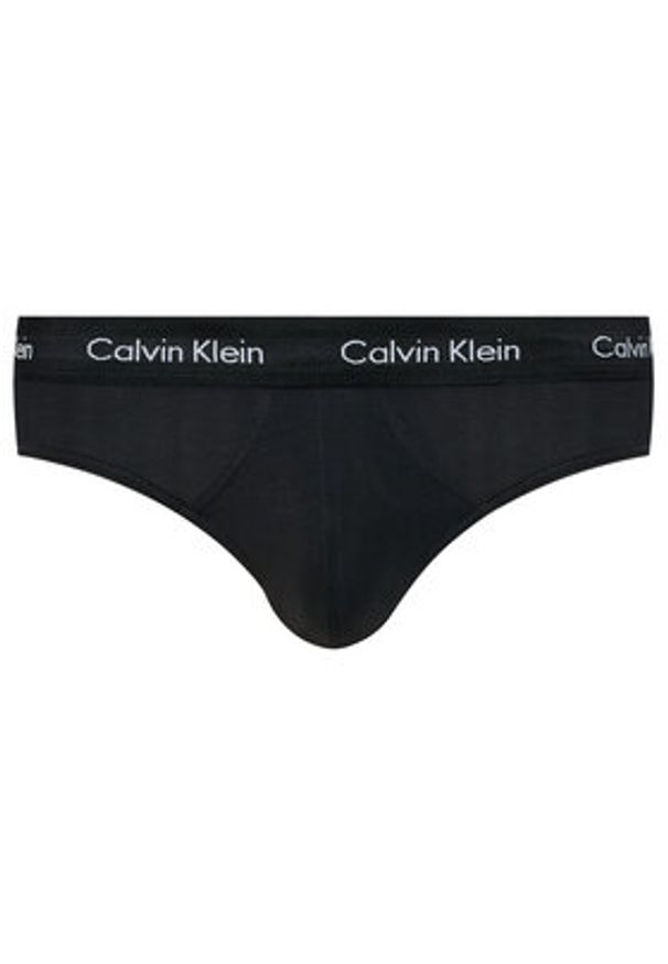 Calvin Klein Underwear Komplet slipów 0000U2661G Czarny. Kolor: czarny. Materiał: bawełna