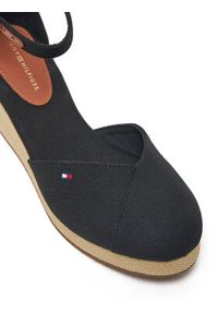 TOMMY HILFIGER - Tommy Hilfiger Espadryle FW0FW08657 Czarny. Kolor: czarny. Materiał: materiał