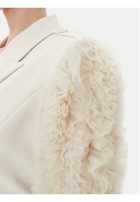 Bruuns Bazaar Sukienka koktajlowa Rubysus Tiwa BBW4443 Écru Regular Fit. Materiał: syntetyk. Styl: wizytowy #5